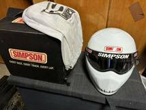 シンプソン　スピードウェイRX 4輪用ヘルメット　SIMPSON SPEEDWAY RX STIGと同じタイプ　サイズ7 3/4　日本XL相当_画像1