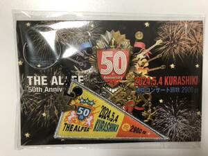 THE ALFEE 50th 通算コンサート回数2900回　キーホルダー おまけの小説にスタンプ