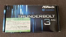 ①ASRock Thunderbolt 3 AIC 新品同様品_画像1