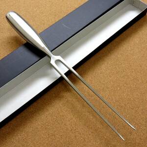.. cutlery Carving Fork total length 31.5cm ( Fork part 18.0cm).. regular . work stainless steel steel stainless steel steering wheel meat . cut . in case pushed ... made in Japan 