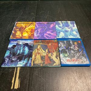 155 機動戦士ガンダムユニコーン　Blu-ray DVD DISC 4〜7巻　BOUNS DISC ブルーレイ　現状品