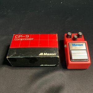 187 Maxon マクソン コンプレッサー　CP-9 ギターエフェクター　現状品