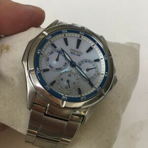 SEIKO WIRED ソーラー 腕時計　稼働中