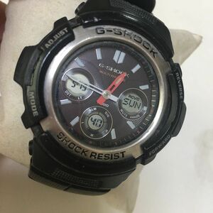 CASIO G-SHOCK AWG-M100 電波ソーラー　稼働中