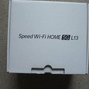 09486 Speed Wi-Fi HONE 5G L13 未開封新品の画像1