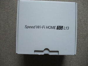 09486 Speed Wi-Fi HONE 5G L13 unopened new goods 