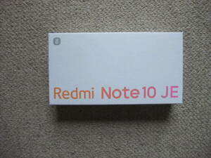 09576 Redmi Note10 JE XIG02SSA 4GRAM 64GROM graphite gray unopened new goods 