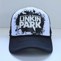 LINKIN PARK リンキン・パーク キャップ 黒×白_画像3