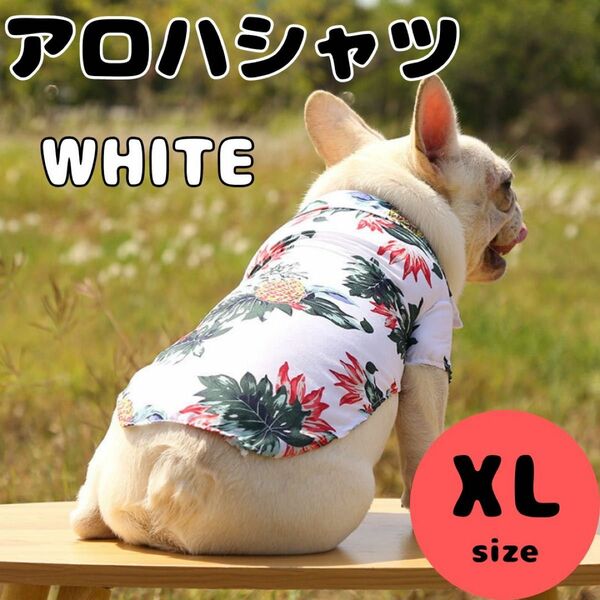 アロハシャツ S M L XL 犬　猫　ペット服　犬服　ペット用品　夏　