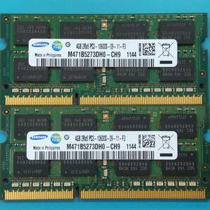 動作確認 SAMSUNG製 PC3-10600S 2Rx8 4GB×2枚組=8GB 11440030430の画像1