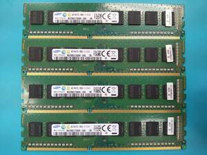動作確認 SAMSUNG製 PC3-12800U 1Rx8 4GB×4枚組=16GB 13500040514
