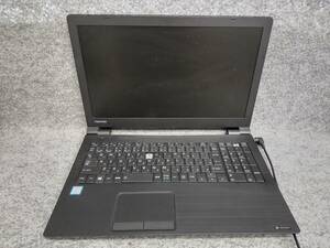 東芝 dynabook Satellite B65DN i5 8th Bios未確認 電源投入不可 キーボード不良 バッテリー・裏蓋欠品 ジャンク 6298H