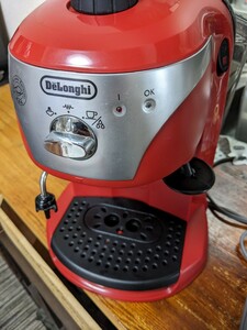  неисправность товар Junk te long giDeLonghi Espresso Cappuccino красный Cappuccino производитель EC221 автомат эспрессо 