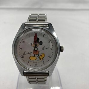 Disney ディズニー ミッキーマウス 腕時計 手巻き 稼働品 中古 YS JSJEの画像2