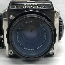 zenze BRONICA 7.5cm 大判レンズ　動作未確認　中古　KH-IV00_画像2