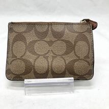 COACH コーチ コインケース 小銭入れ シグネチャー C1683-F63923 ブラウン ベージュ KN-7TAX_画像4