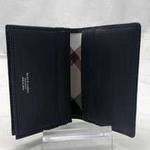 BLACK LABEL ブラックレーベル　クレストブリッジ　カードケース　ネイビー　箱あり　新古品　YS FS60_画像7