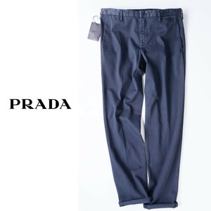 dp505●PRADAプラダ●春夏コットンツイル●5ポケットデザインパンツ●50