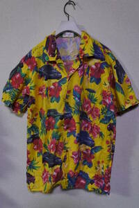 90's Rover Aloha Shirts size M-L ローバー アロハシャツ MGF ローバーミニ レンジローバー 当時物