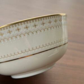 * Noritake ノリタケ/ Ivory China アイボリーチャイナ カップ＆ソーサー セット 金縁 金彩 ①の画像6