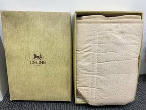 【C】中古品　西川産業 セリーヌ CELINE 毛100％ 毛布 