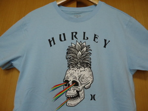 ハワイ　Hurley　ハーレー　Ｔシャツ　水色　Ｓ