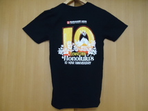 ハワイ　丸亀製麺　ホノルル　10周年記念　Ｔシャツ　黒色　Ｓ_画像2