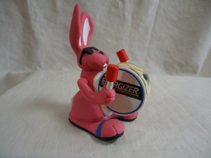 ＵＳ　1990年代製　ENERGIZER　エナジャイザー　バニー　10センチ　ドール　飾り物　企業物　ウサギ