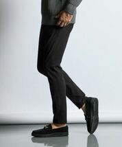 The DUFFER of ST.GEORGE HEAT EFFECT 2WAY STRETCH TROUSERS： 360°伸縮 ハイテンションストレッチ スキニーパンツ　Mブラック_画像4