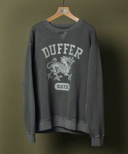 The DUFFER of ST.GEORGE Duffer Iconic Archive：ヴィンテージ加工 ユーズドライク クルースウェット　M