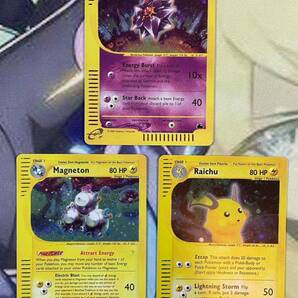 ポケモンカード 英語版 ブースター ブラッキー Crystal type Charizard Raichu Jolteon eカード 9枚セット Pokemon Cards! 海外PSA Baseの画像6