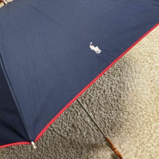 送料無料　新品　ラルフローレン　レディース 日傘　ホワイト　婦人　晴雨兼用　長傘　POLO RALPH LAUREN