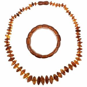 [ amber /ko Haku / amber ] necklace / bangle ( bracele )*6646