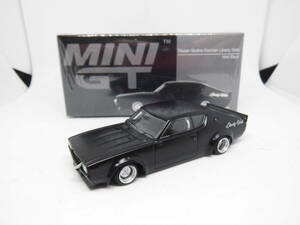 MINI GT #655 Nissan Skyline Kenmeri Liberty Walk Matt Black RHD ミニGT #655 ニッサン スカイライン ケンメリ リバティウォーク