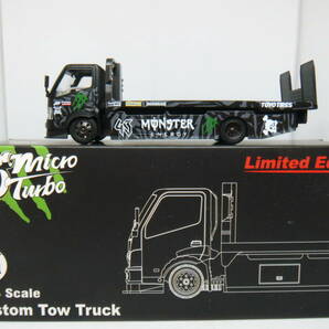 【貴重】Micro Turbo PEAKO 1/64SCALE Custom Tow Trcuk マイクロターボ ピーコ 1/64 カスタムトラック 積載車 monsterの画像1