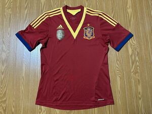 2013 adidas スペイン代表 （H） ユニフォーム W杯 Euro バルセロナ レアルマドリード サガン鳥栖 ヴィッセル神戸 イニエスタ F・トーレス