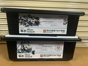 レゴ マインドストーム 基本セット＋拡張セット（45544/45560） 教育版 EV3 プログラミング教材。 中古品（1）