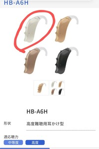  rio net hearing aid HB-A6H