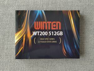 新品未開封 2.5インチSSD　内蔵シリアルATA　WINTEN　WT200-SSD-512GB　未使用