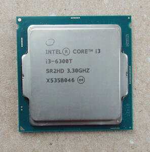 Intel Core i3-6300T SR2HD 3.30GHZ 【希少】