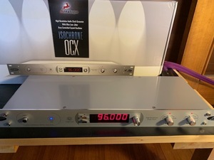 * finest quality beautiful goods Antelope ISOCHRONE OCX master clock generator word clock original box equipped 