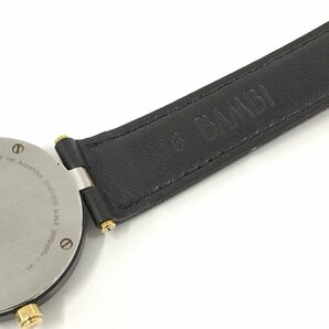 ●H.Stern エイチスターン 1P レディース 腕時計 ブラック文字盤 クォーツ デイト 中古[ne]u593の画像9