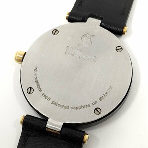 ●H.Stern エイチスターン 1P レディース 腕時計 ブラック文字盤 クォーツ デイト 中古[ne]u593の画像7