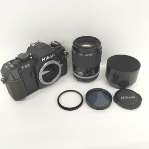 ●Nikon ニコン 一眼レフカメラ ボディ F-301 レンズ Micro NIKKOR 105mm F/2.8