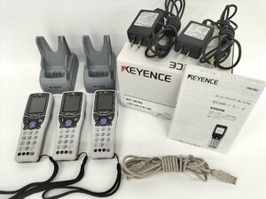 ●KEYENCE キーエンス バーコードハンディターミナル BT‐600　3台セット　