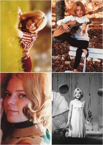 [ photo 4 sheets ] France * girl France Gall #1 photograph (L stamp )