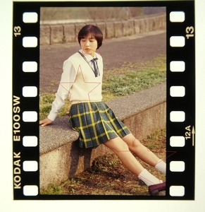 広末涼子　ポジフィルム　制服A　写真　美品