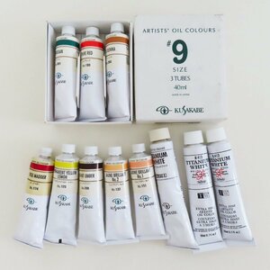 K05 KUSAKABE クサカベ 油絵具 11点 まとめ 50ml 40ml 画材 アート プラモ 模型