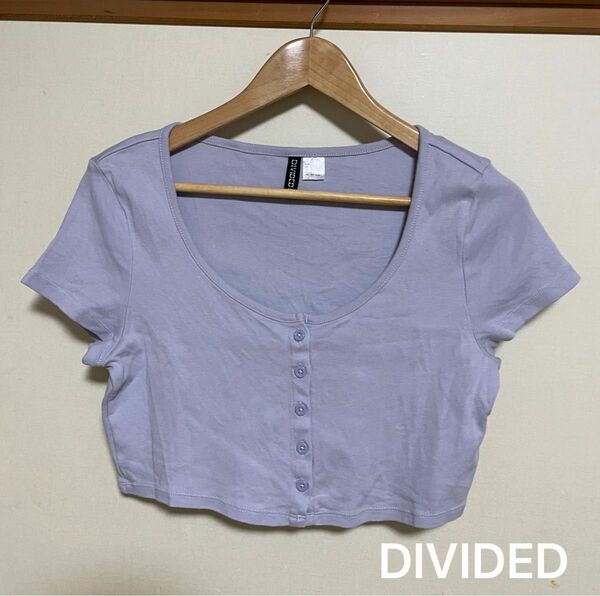 DIVIDED トップス カットソー