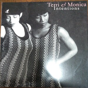 Terri & Monica／intentions アナログ盤12インチシングルレコード